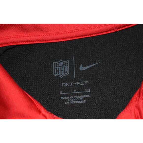 Nike Golf Polo Shirt Mens Size Small Atlanta Falcons NFL Football Red Black - Picture 7 of 8
